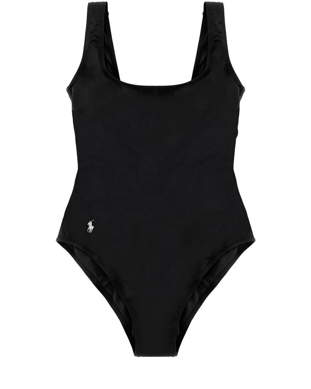 Polo Ralph Lauren One-Piece Swimsuit in black, Recycled Nylon