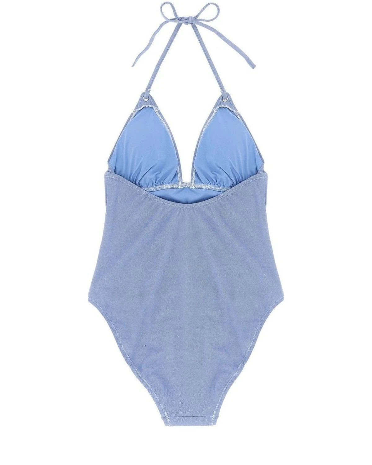 Polo Ralph Lauren One-Piece Swimsuit in blue, Nylon — view 2