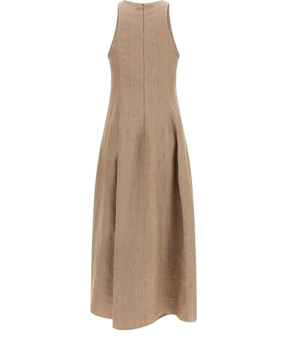 Brunello Cucinelli Dresse in beige, Linen — view 2