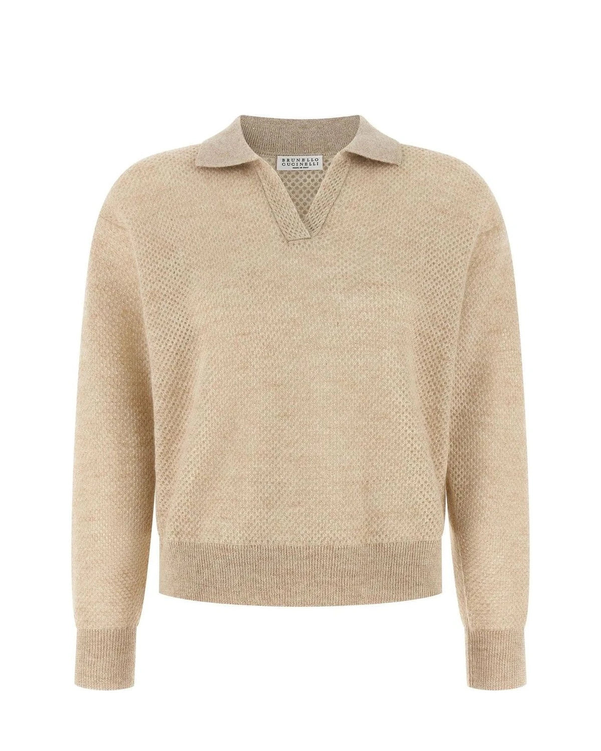 Brunello Cucinelli Polo in gold