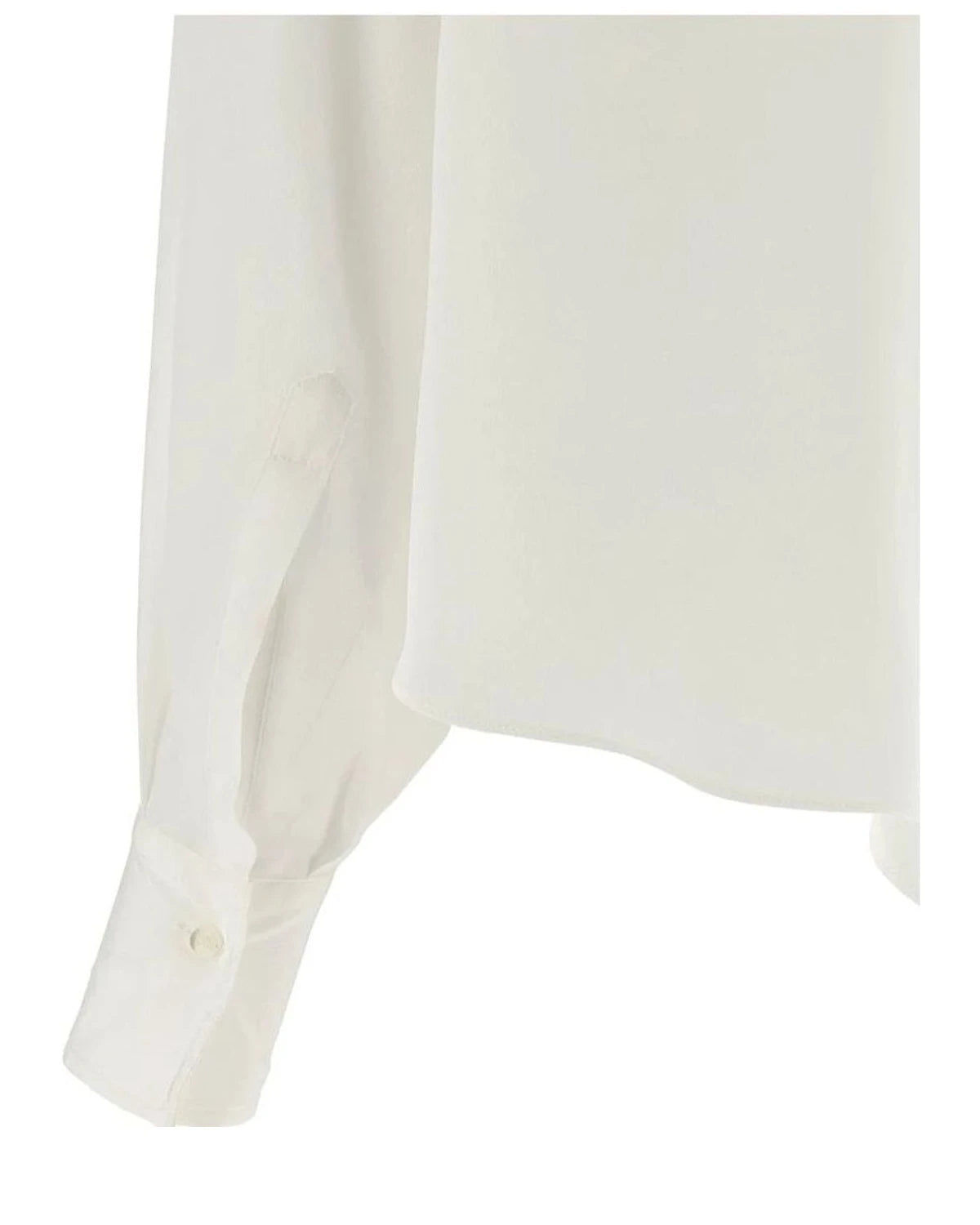 Brunello Cucinelli Blouse in white, Silk — view 4