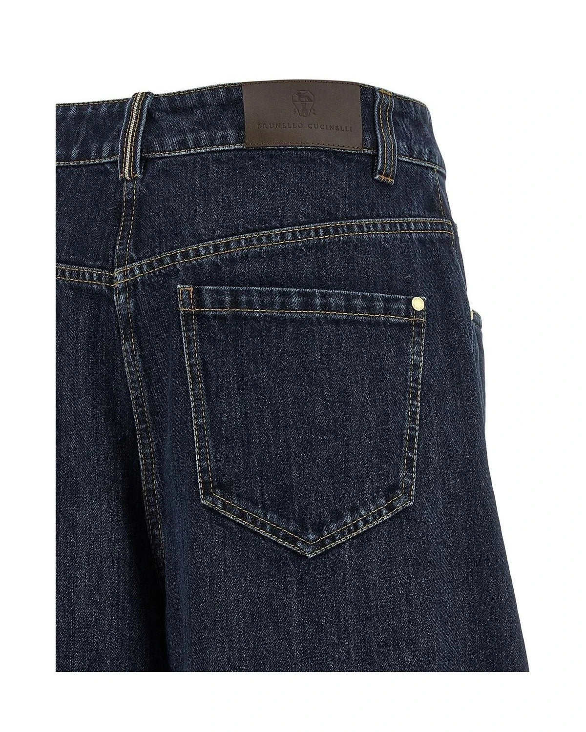 Brunello Cucinelli Jean in blue, Cotton — view 4
