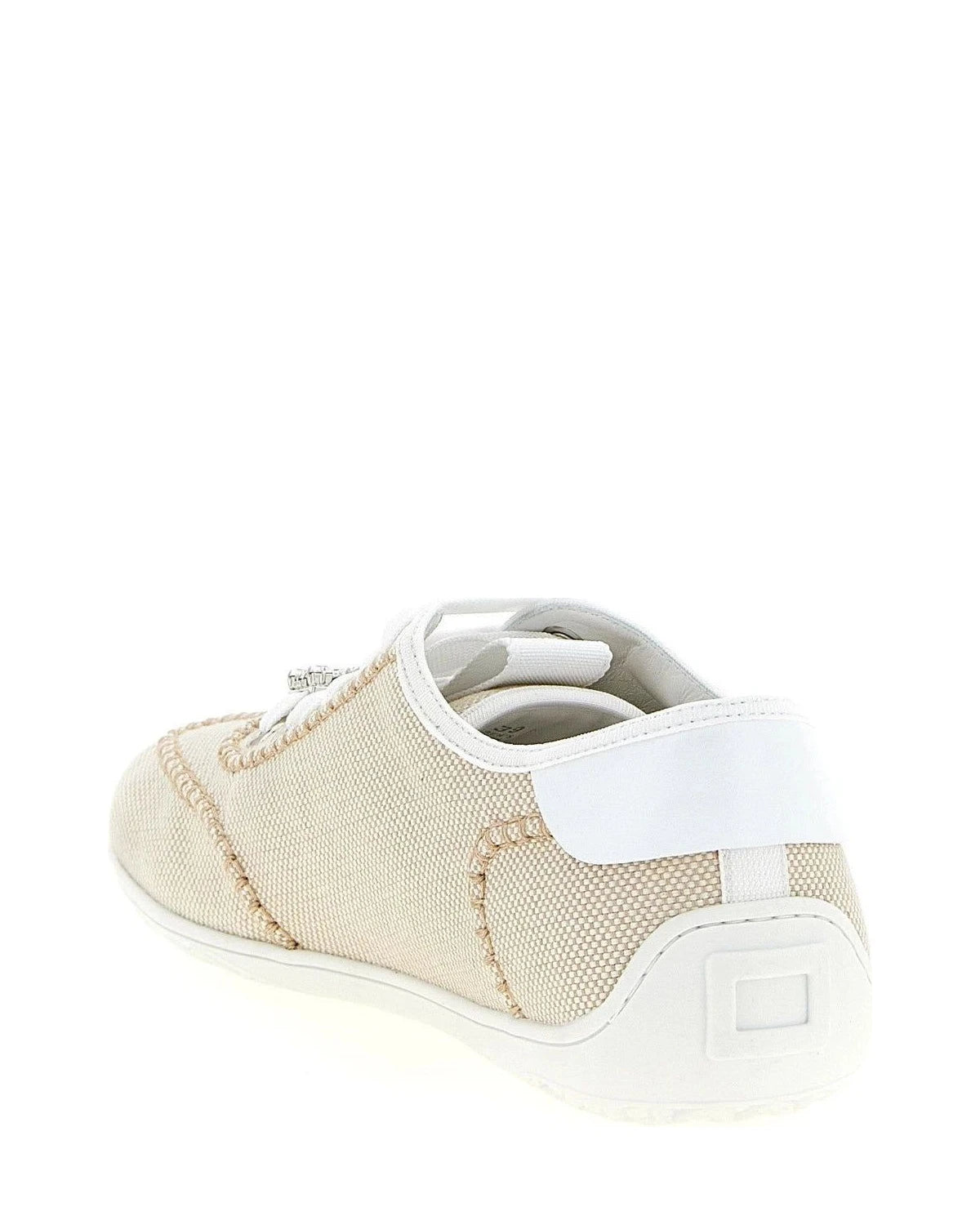 Roger Vivier Sneakers in beige, Polyamide — view 3