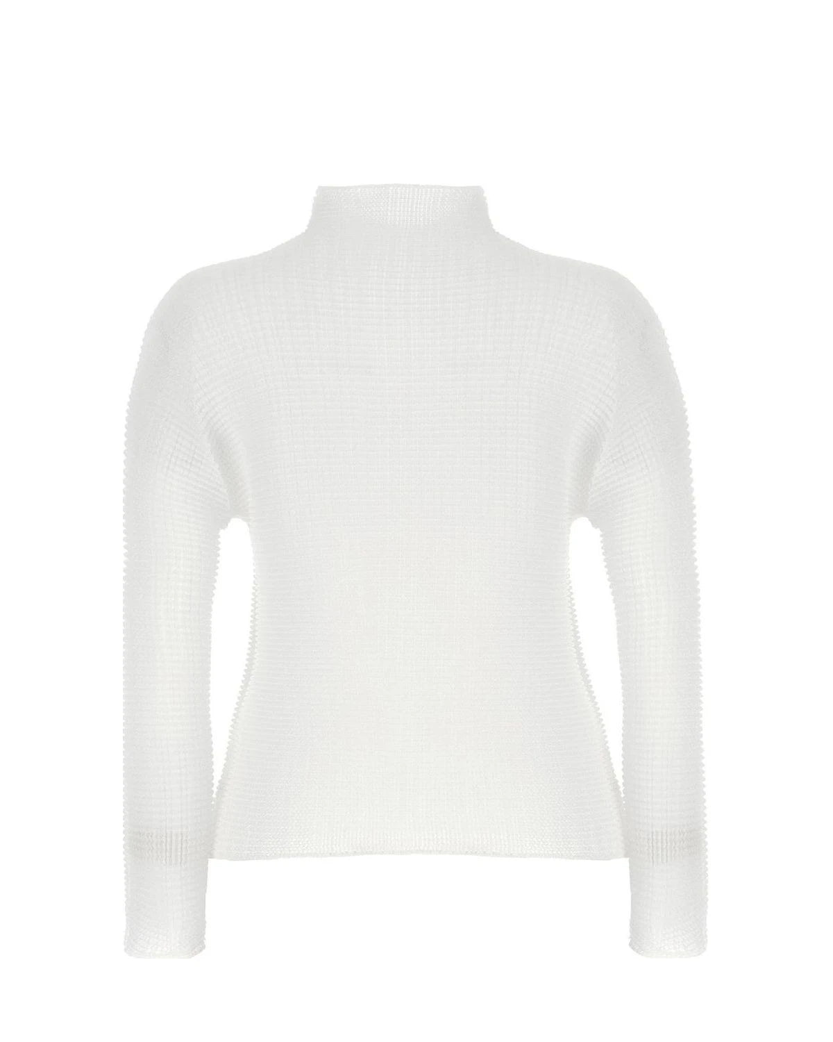Issey Miyake Sweater in white — view 2