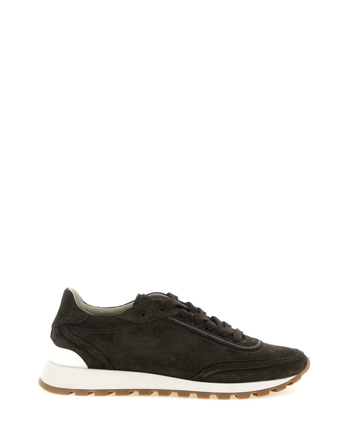 Brunello Cucinelli Sneakers in brown, Calfskin Leather