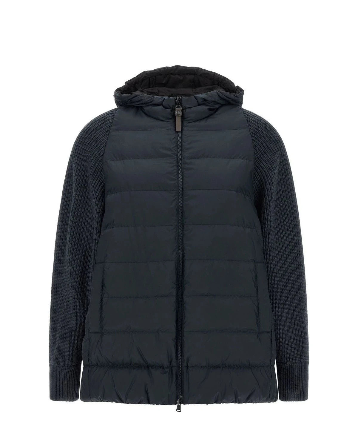 Brunello Cucinelli Puffer Jacket in blue, Polyester