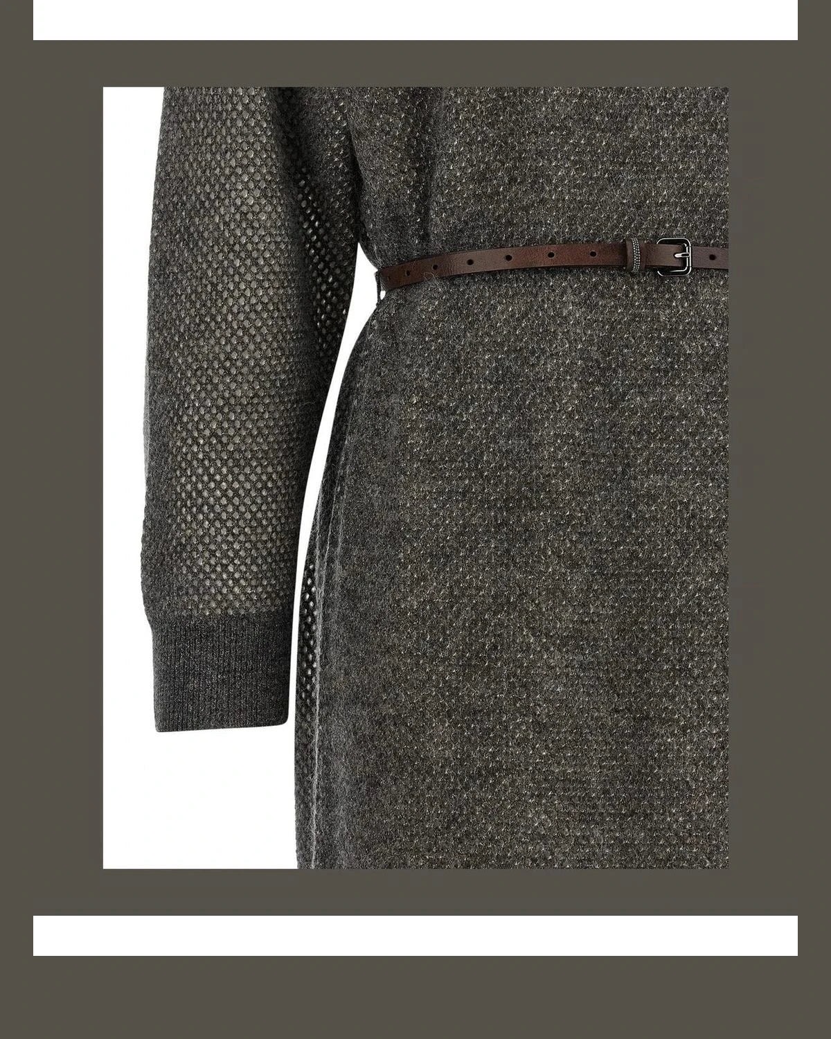 Brunello Cucinelli Dresse in gray — view 4