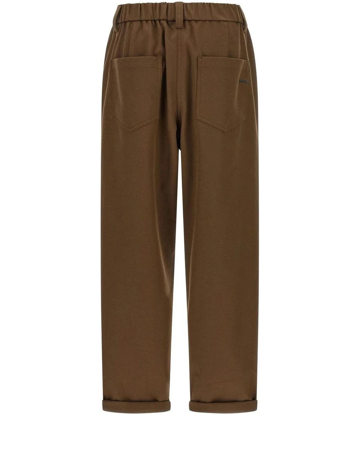 Brunello Cucinelli Chino in brown, Cotton — view 2