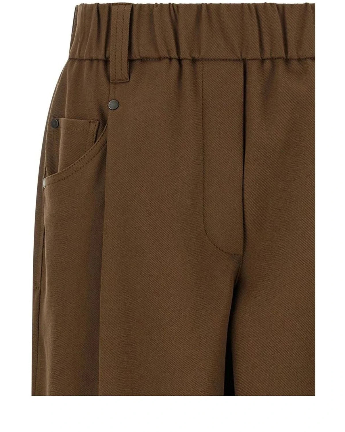 Brunello Cucinelli Chino in brown, Cotton — view 3
