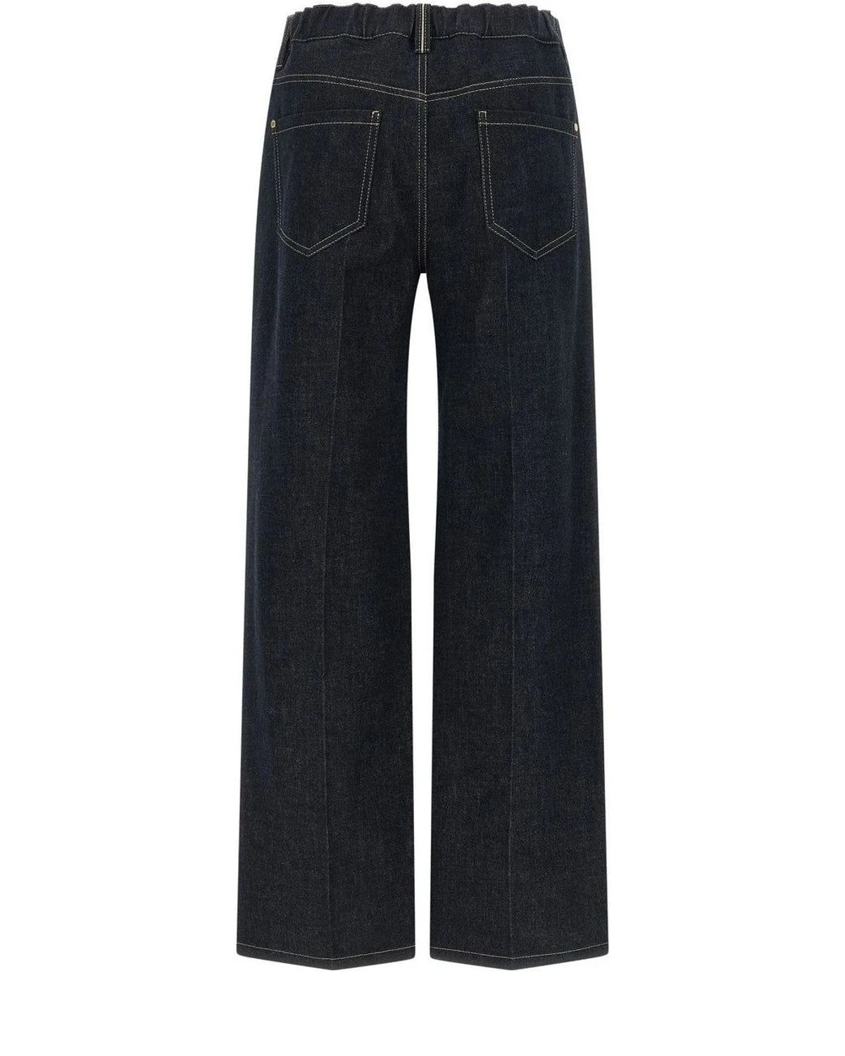 Brunello Cucinelli Jean in blue, Cotton — view 2