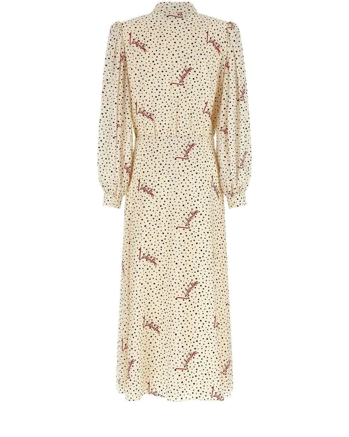 Valentino Garavani Dresse in multicolor, Silk — view 2
