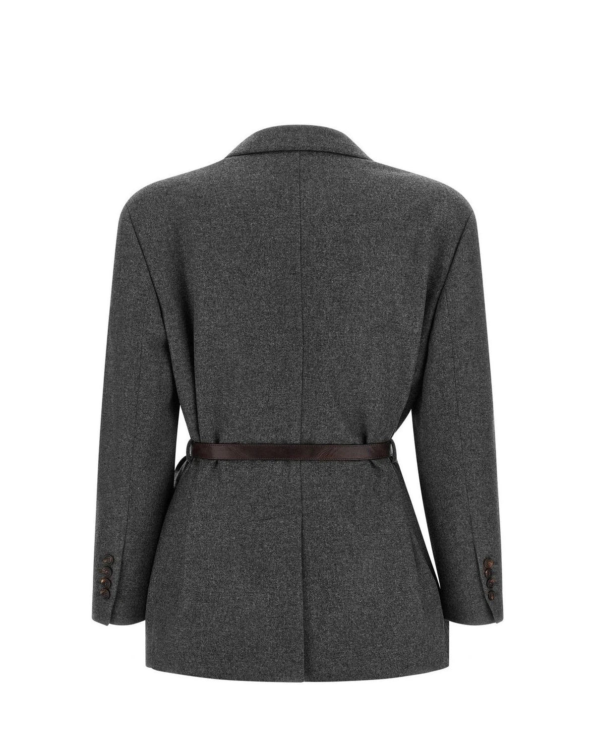 Brunello Cucinelli Blazer in gray, Virgin Wool β view 2