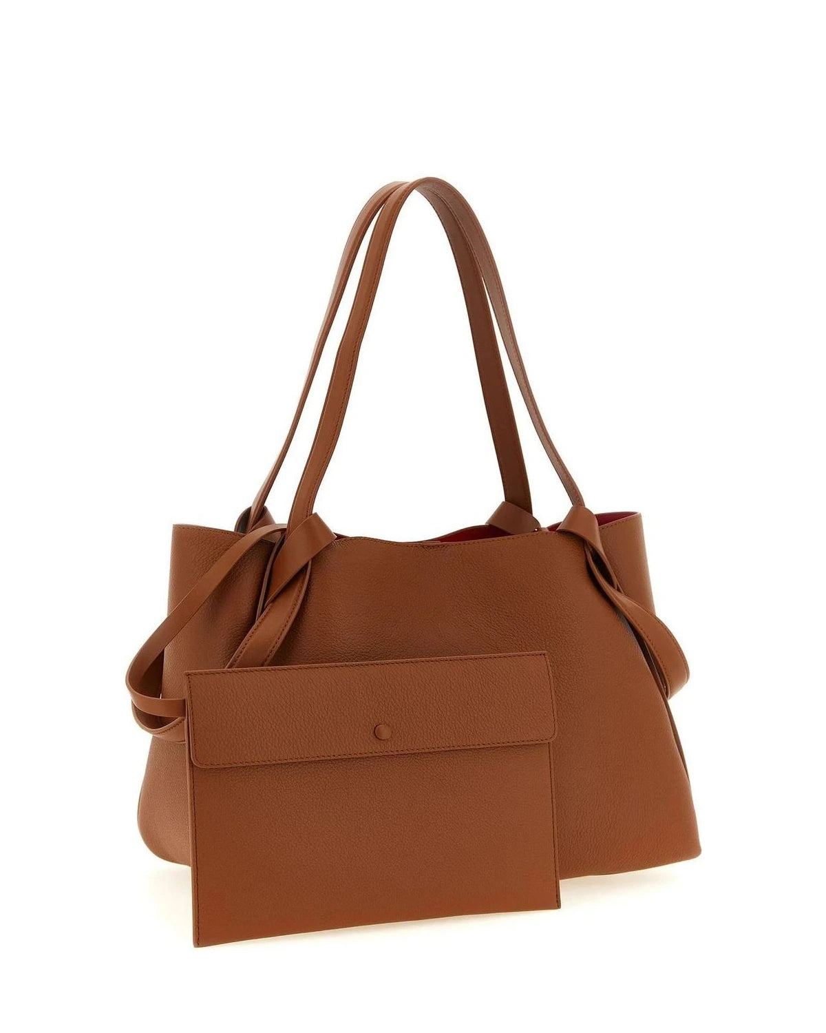Christian Louboutin Shoulder Bag in brown, Calfskin Leather — view 3