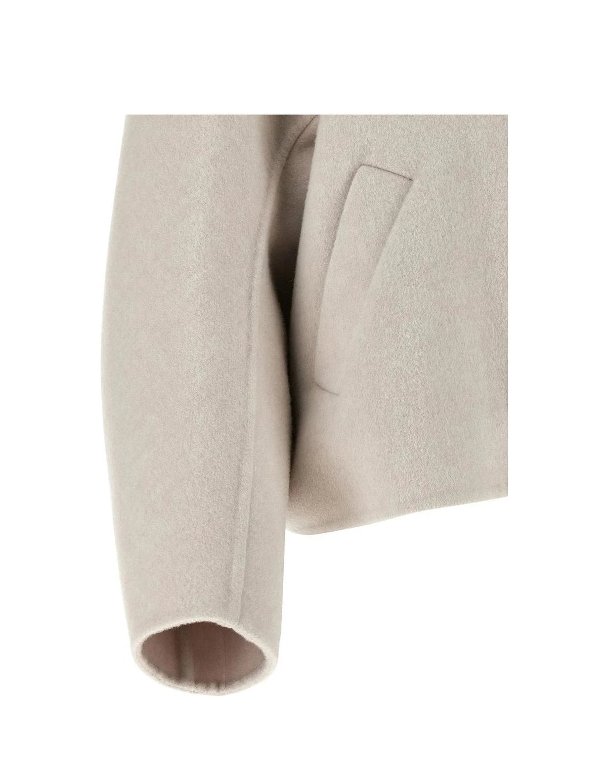 Brunello Cucinelli Overcoat in gray, Virgin Wool — view 5