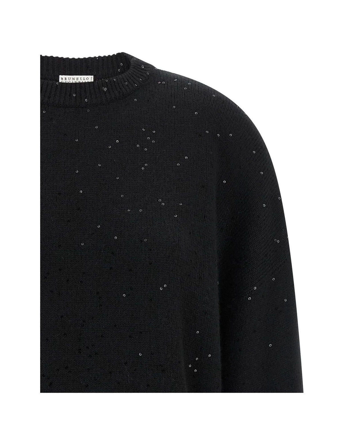 Brunello Cucinelli Sweater in black, Cashmere — view 3