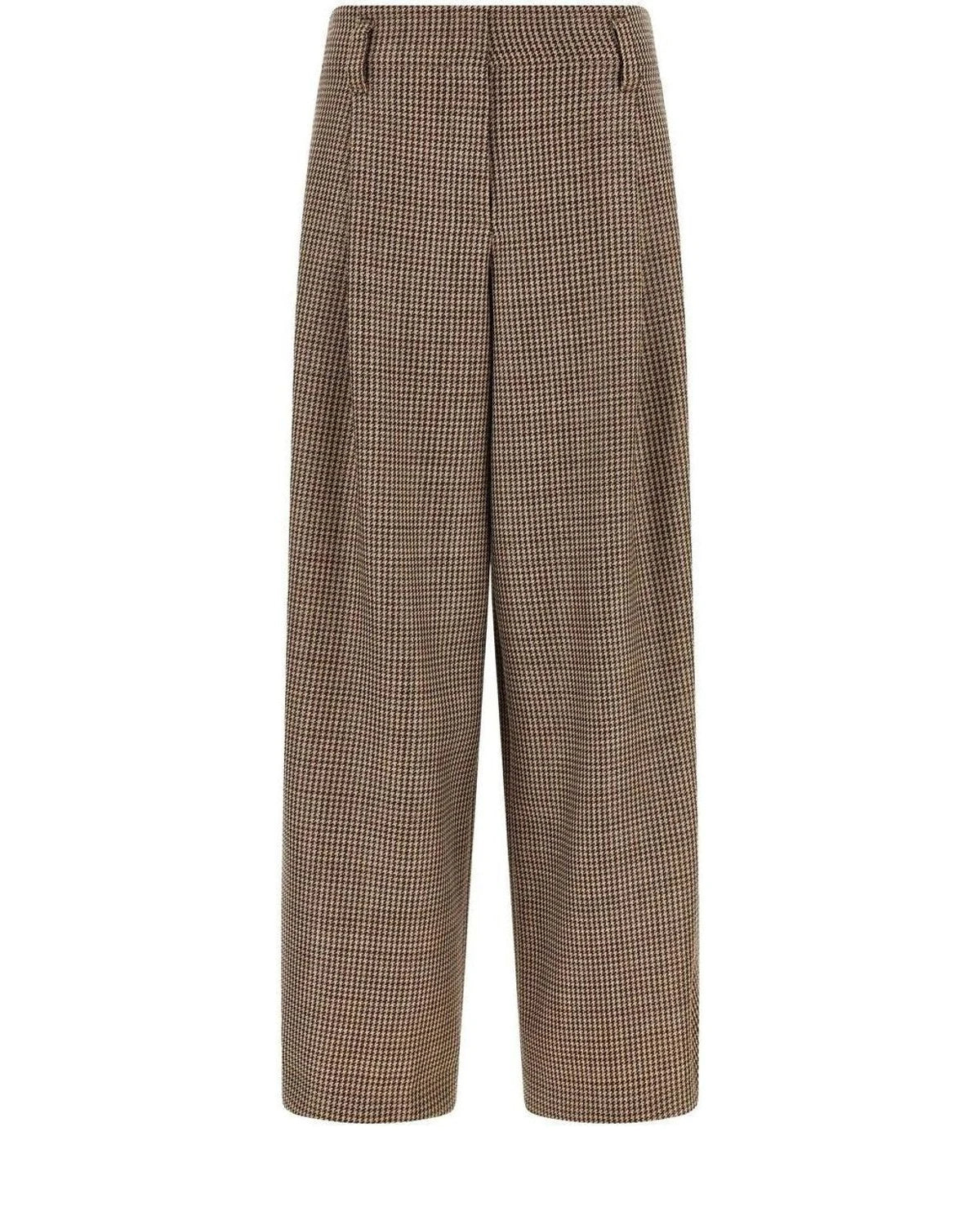 Brunello Cucinelli Palazzo Pant in brown
