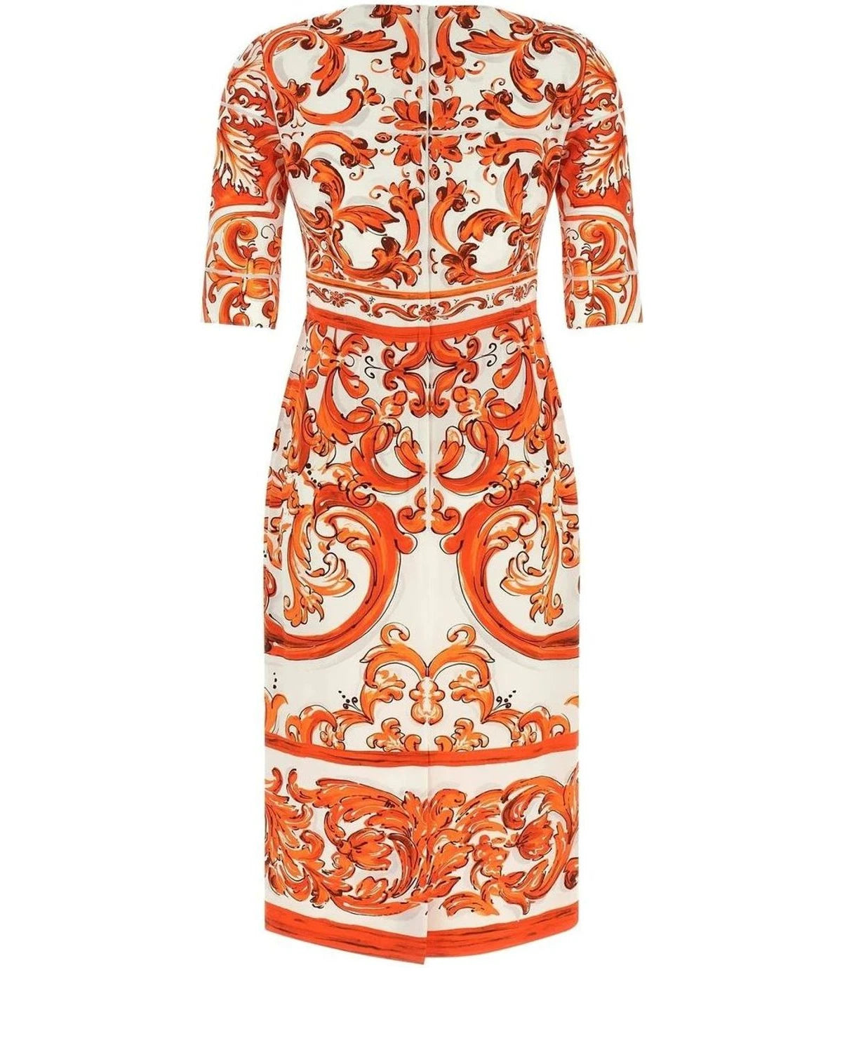 Dolce & Gabbana Dresse in orange, Silk — view 2