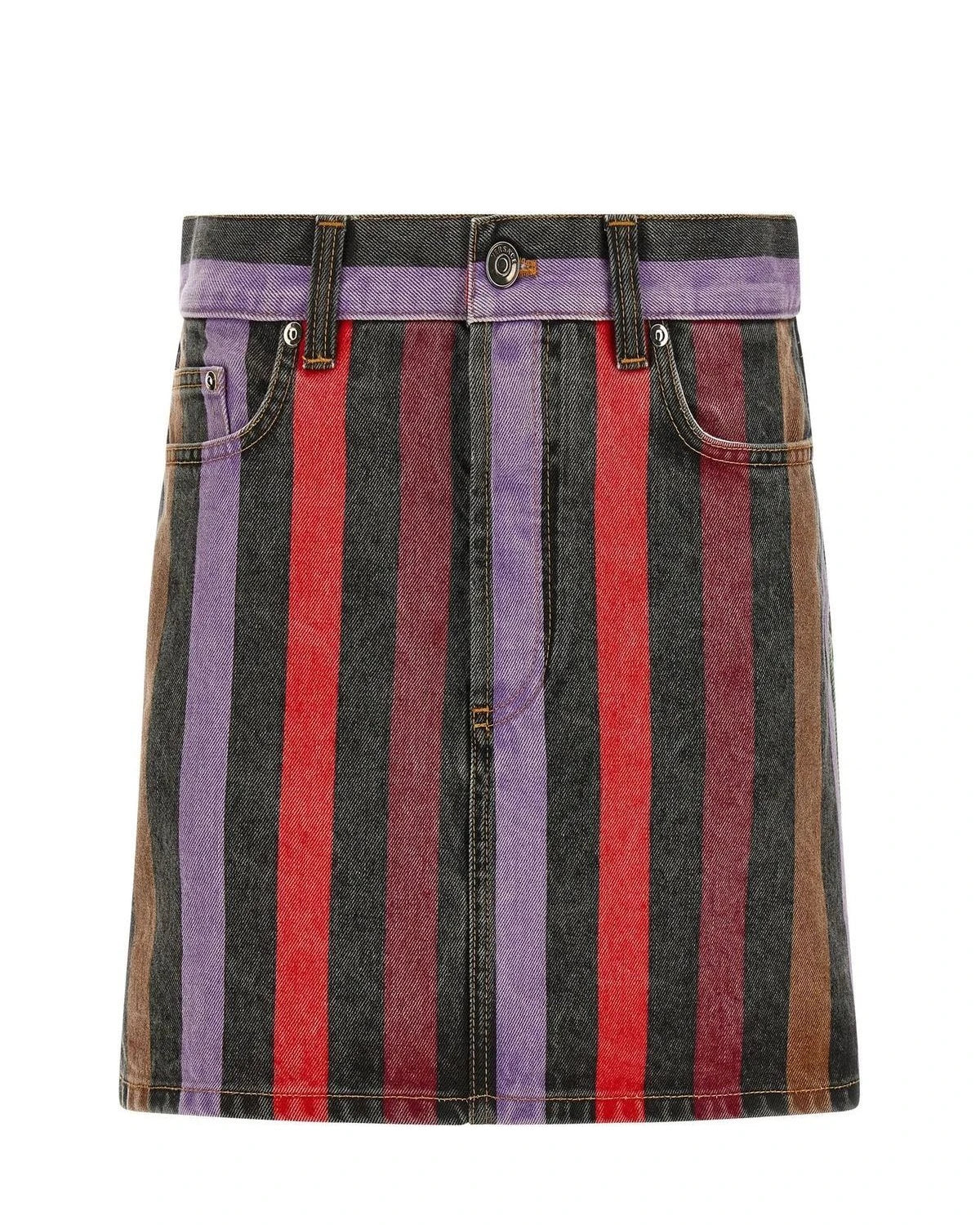 Versace Skirt in multicolor, Cotton