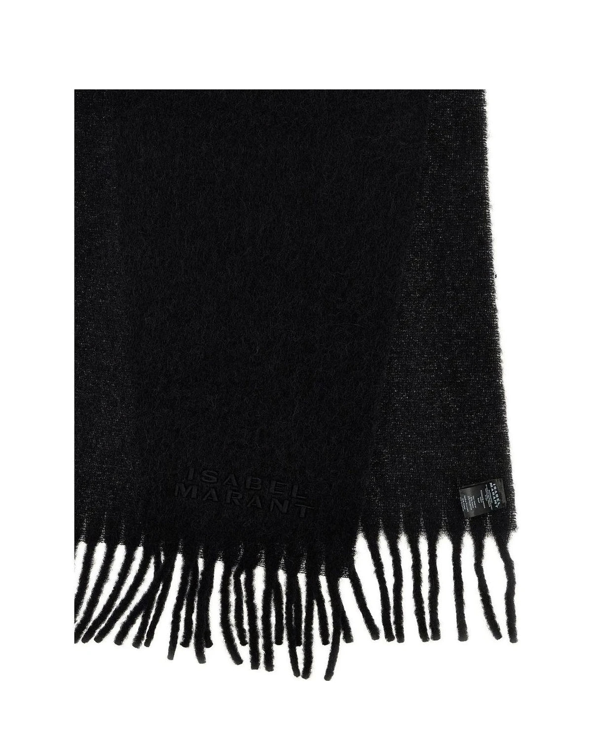 Isabel Marant Scarves & Shawl in black, Alpaca — view 3
