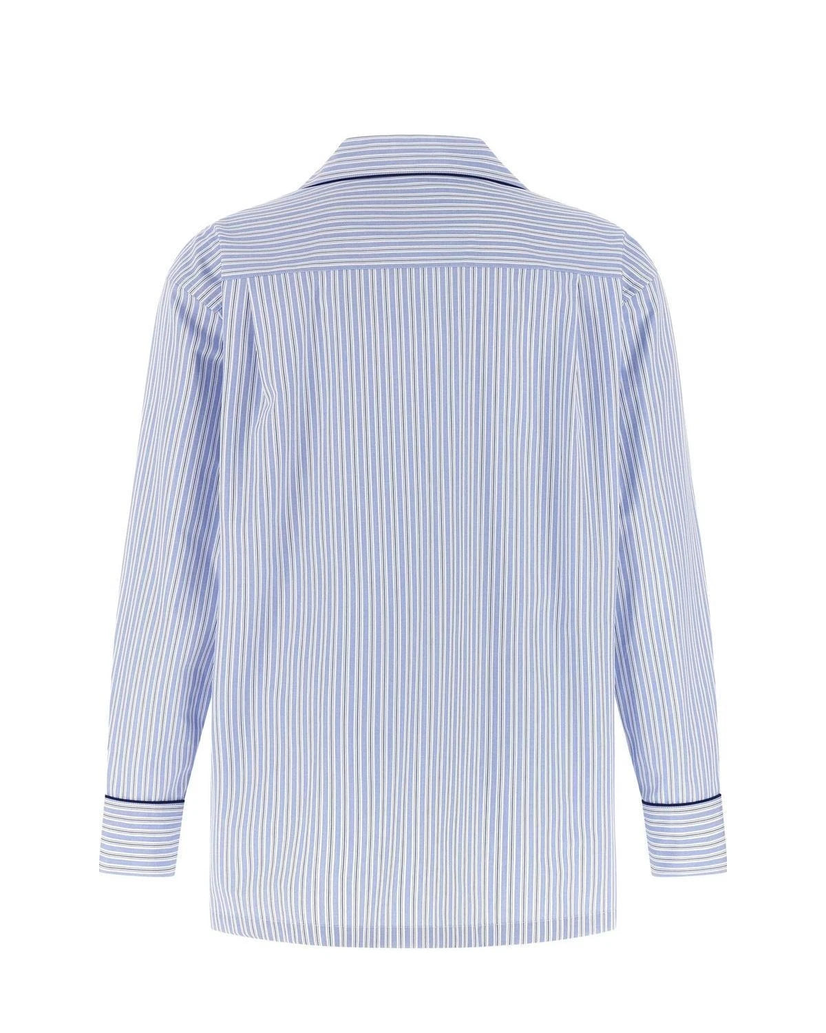 Dolce & Gabbana Dress Shirt in blue, Cotton — view 2