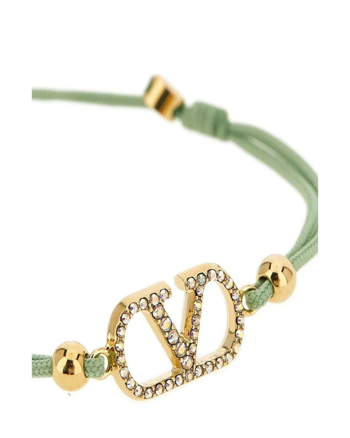 Valentino Garavani Bracelet in green, Polyester — view 3