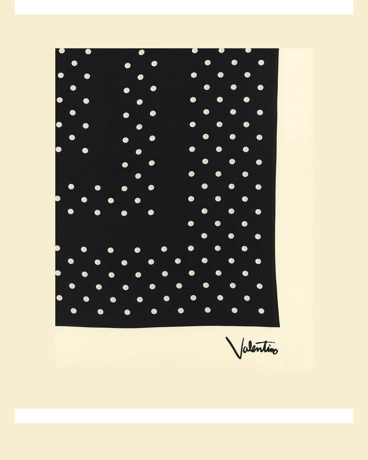 Valentino Garavani Scarves & Shawl in black, Silk — view 2