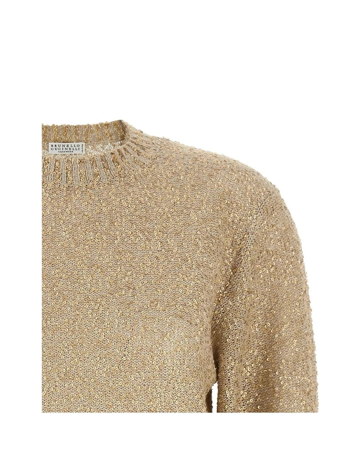 Brunello Cucinelli Sweater in gold — view 3