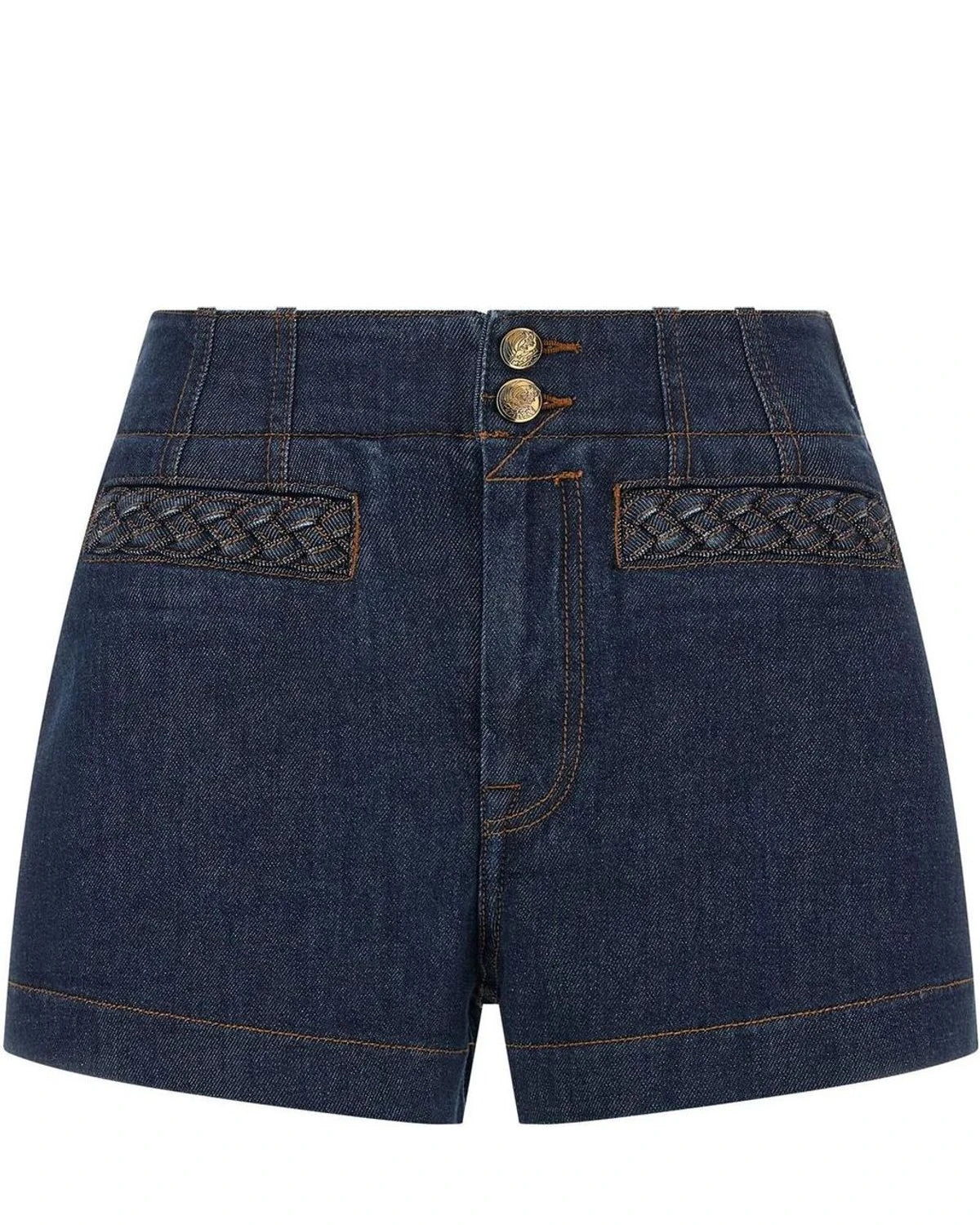 Zimmermann Denim Short in blue