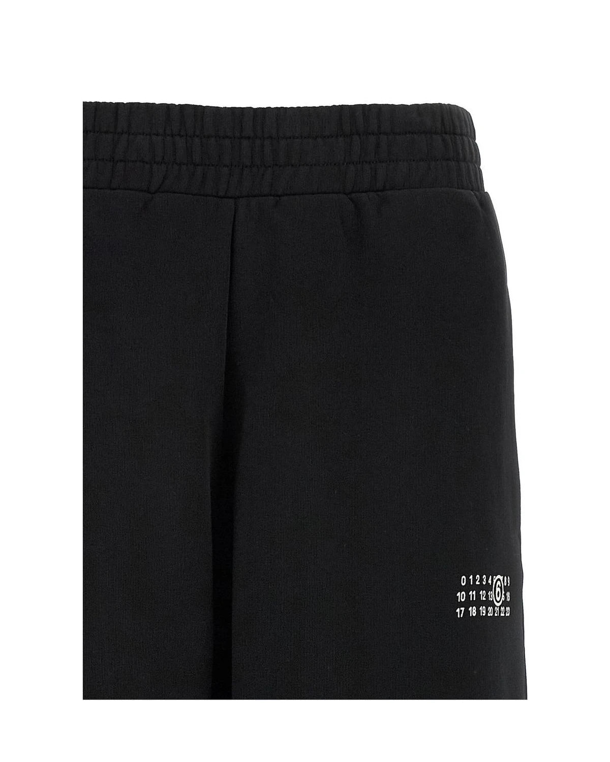 MM6 Maison Margiela Jogger in black, Cotton — view 3