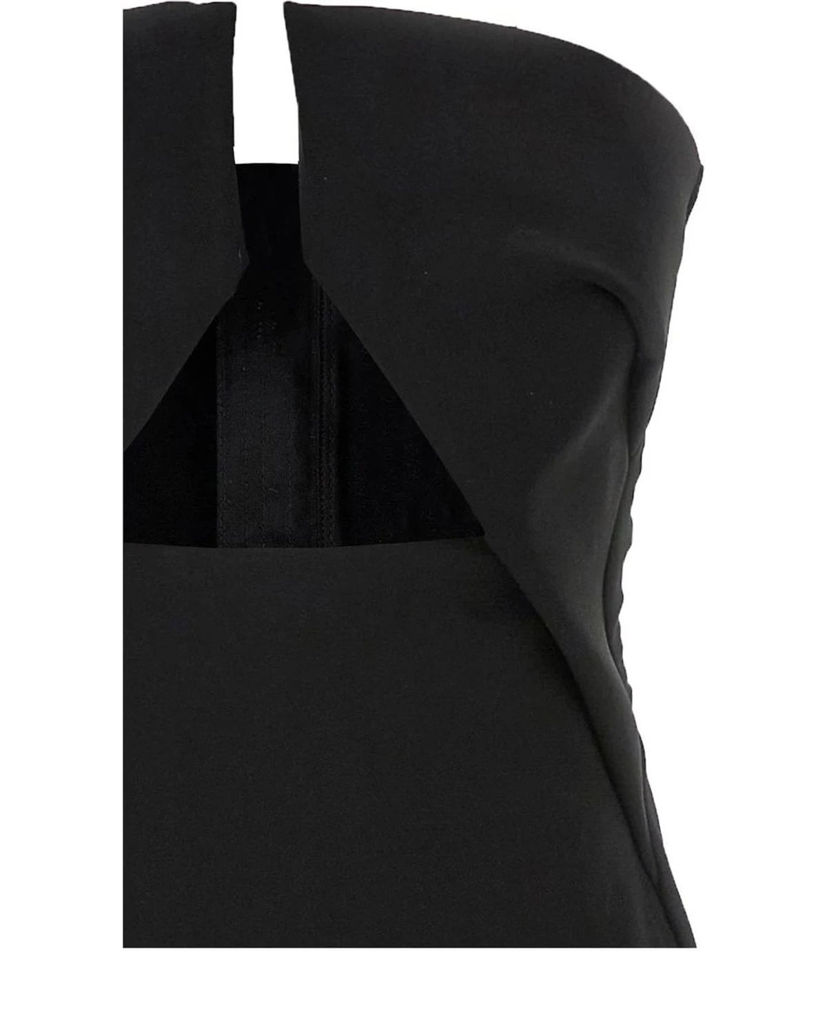 Rick Owens Dresse in black, Wool — view 3