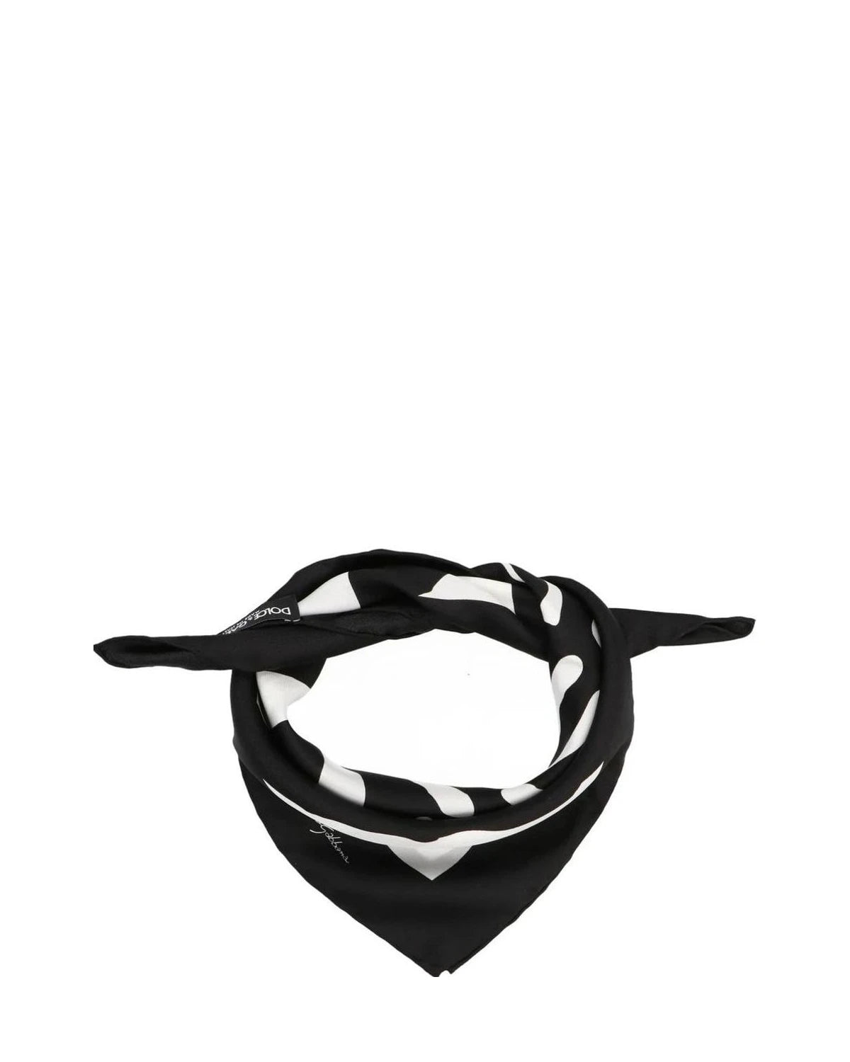 Dolce & Gabbana Scarves & Shawl in black, Silk