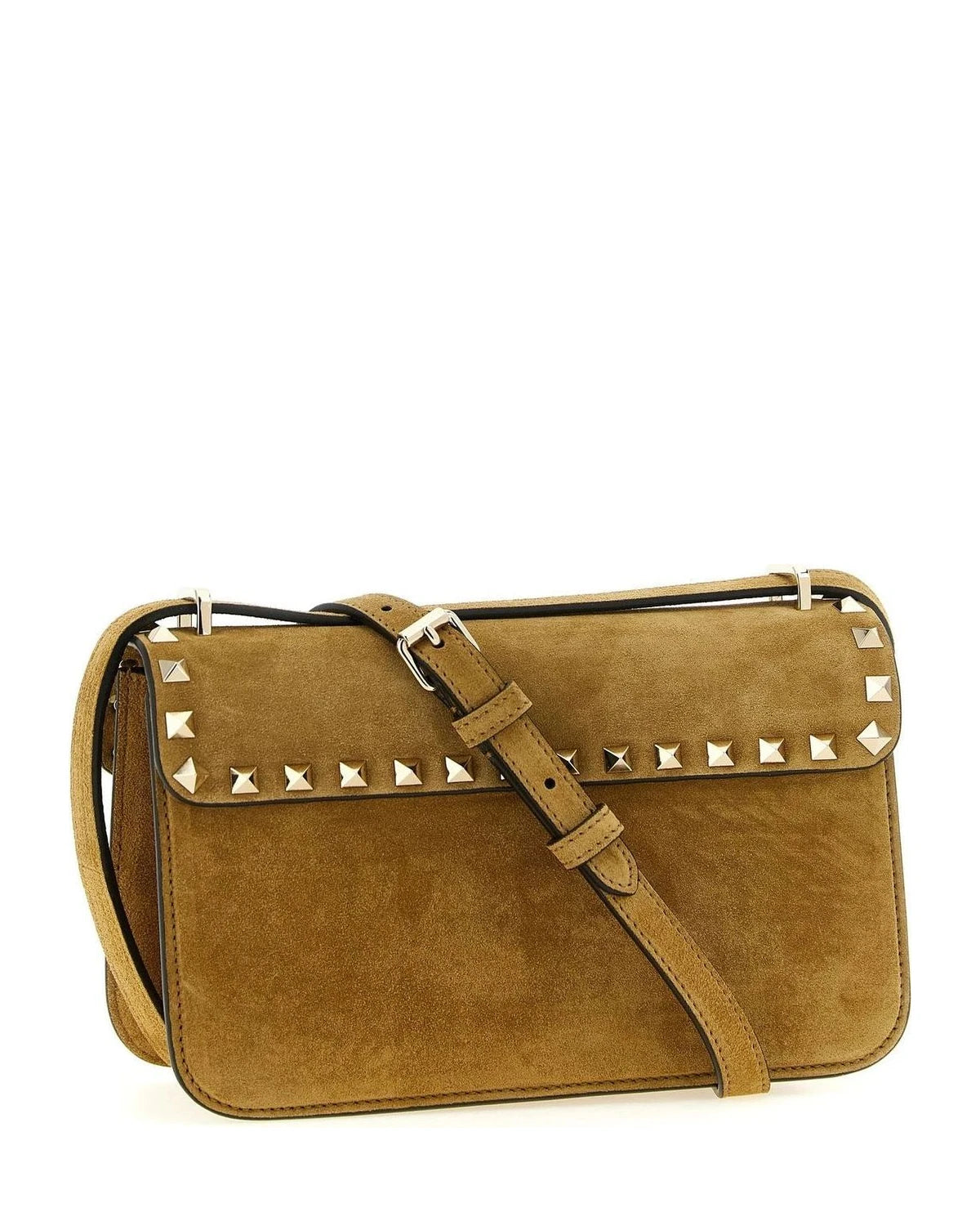 Valentino Garavani Cross Body Bag in beige, Calfskin Leather — view 2