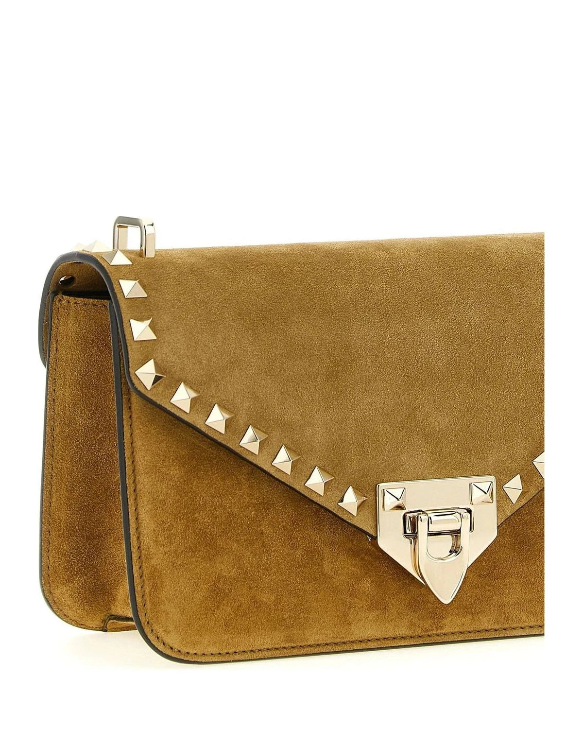 Valentino Garavani Cross Body Bag in beige, Calfskin Leather — view 3