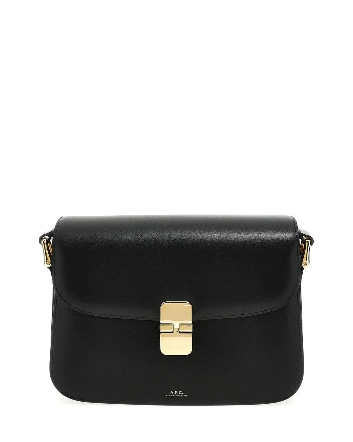 A.P.C. Cross Body Bag in black, Cowhide Leather