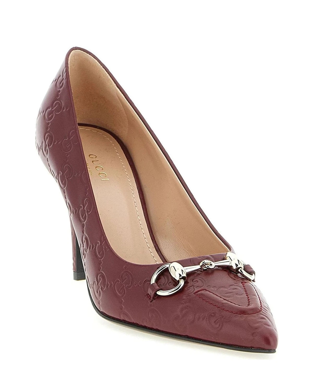 Gucci Pumps in red, Calfskin Leather — view 2