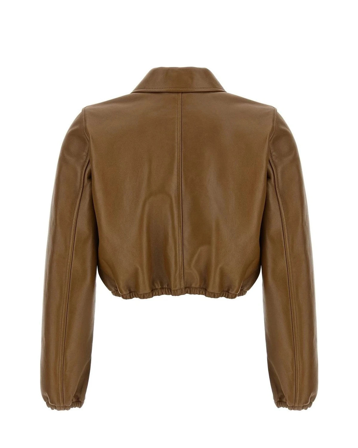 Gucci Bomber Jacket in beige, Lamb Leather — view 2