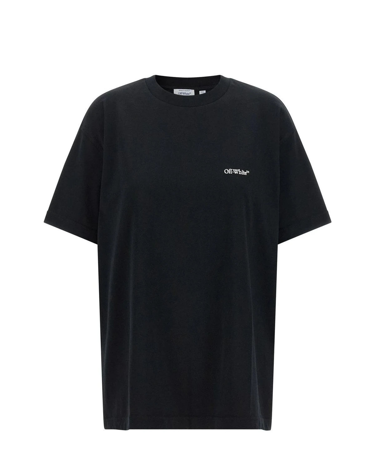 Off-White T-Shirt in black, Cotton