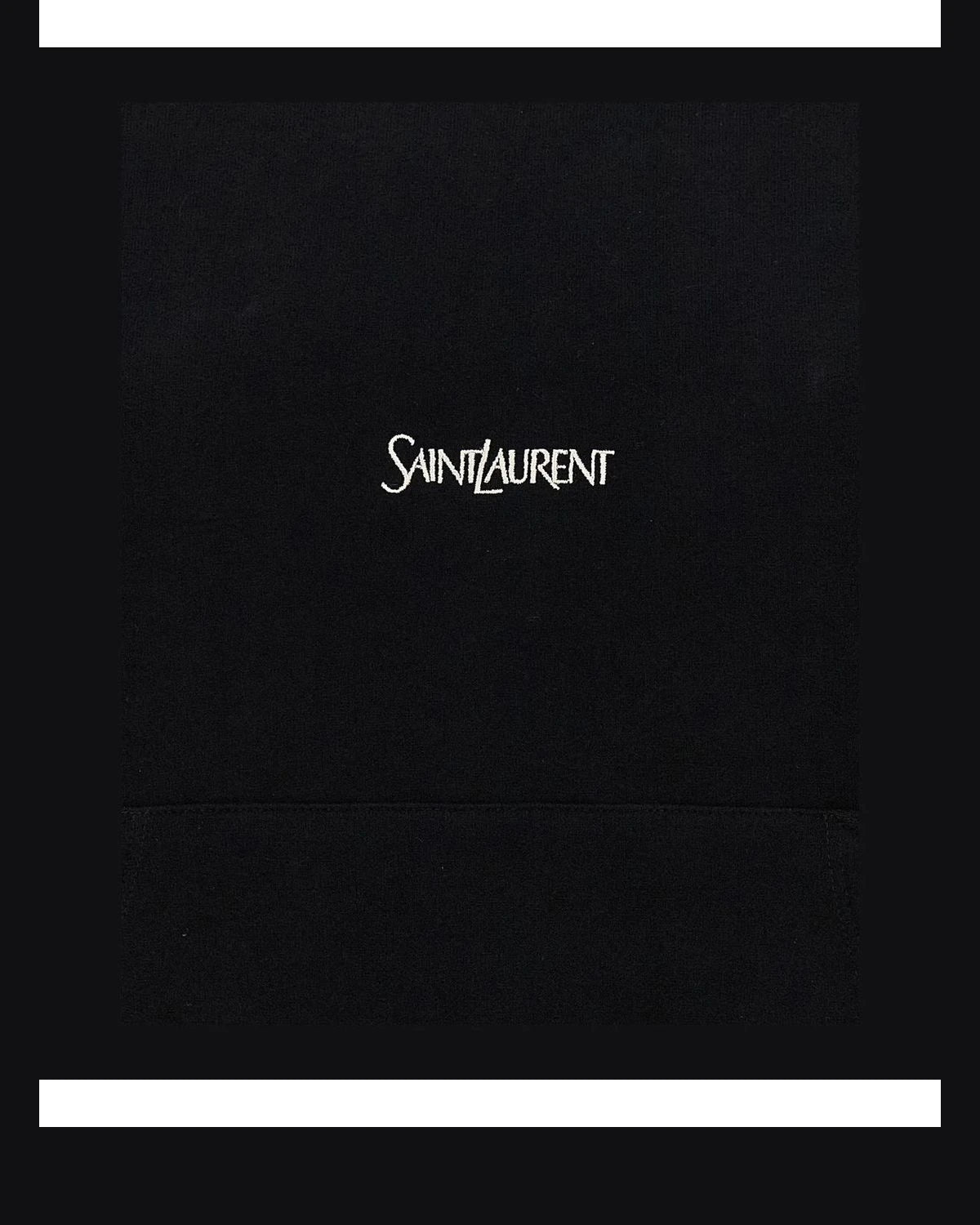Saint Laurent Hoodie in black, Cotton — view 4
