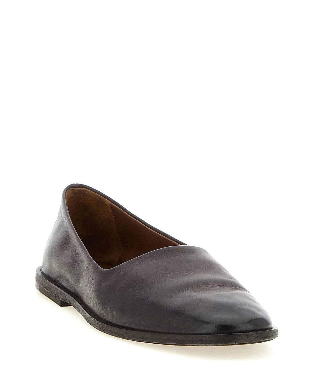 Marsell Flats in brown — view 2