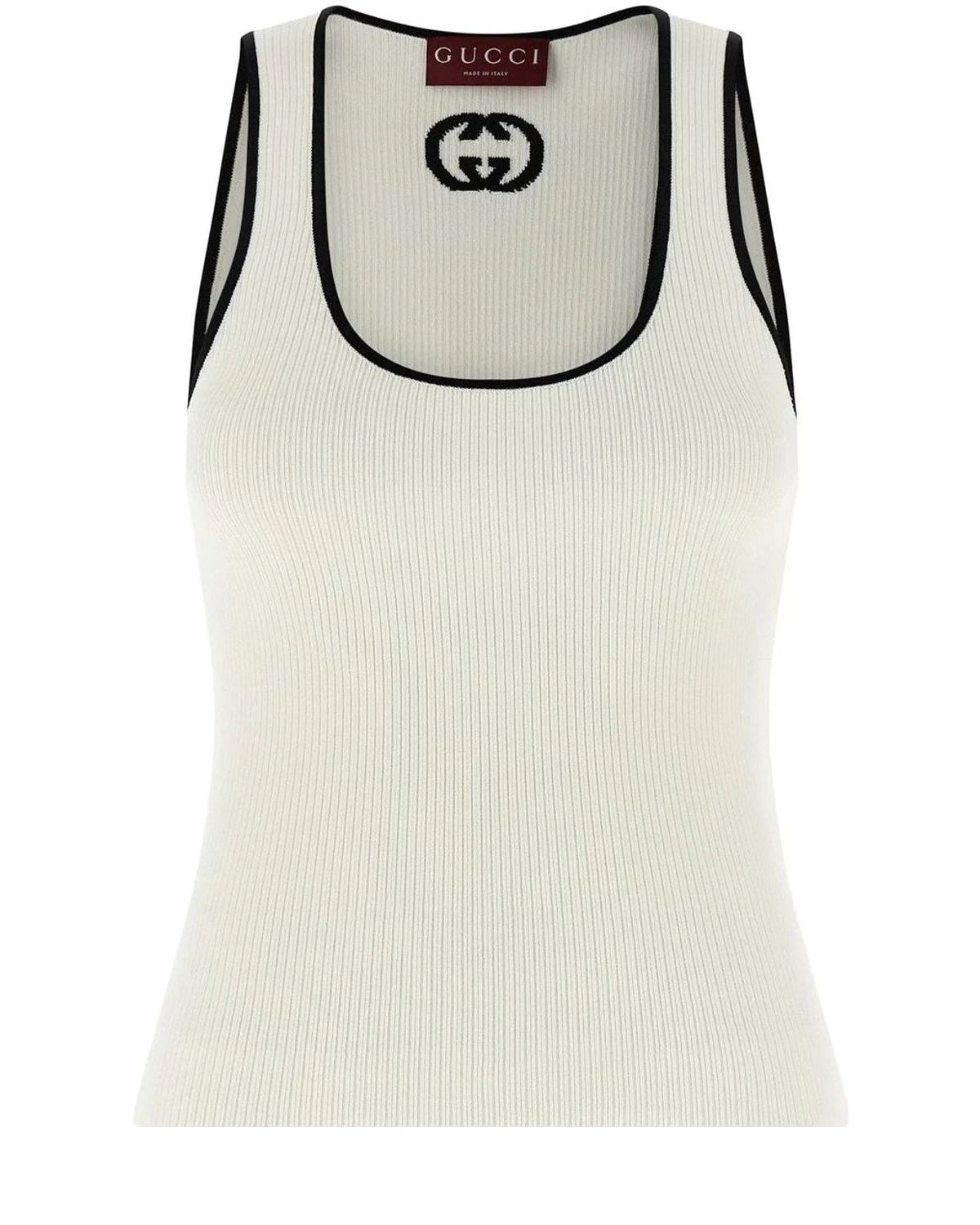 Gucci Tank Top in white