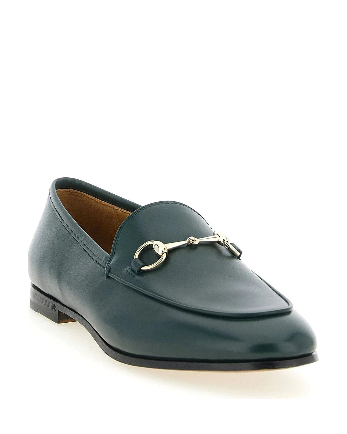 Gucci Flats in green — view 2