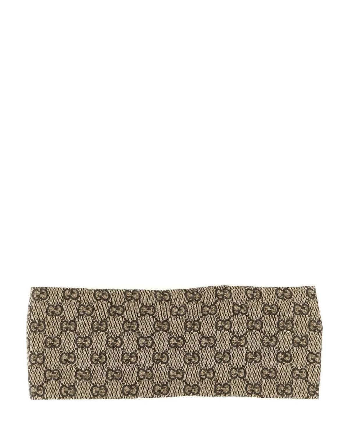 Gucci Headband in beige, Silk