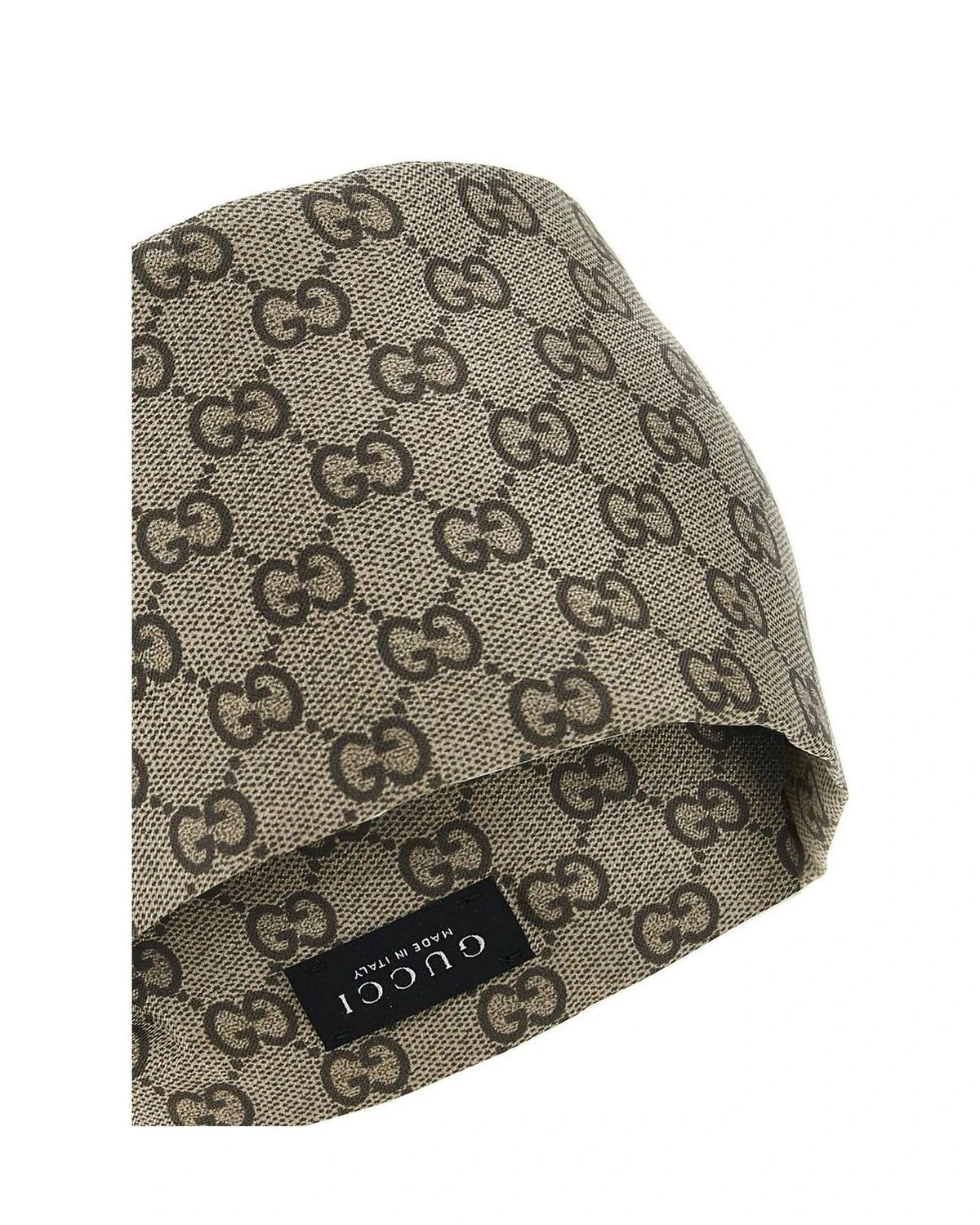 Gucci Headband in beige, Silk — view 3