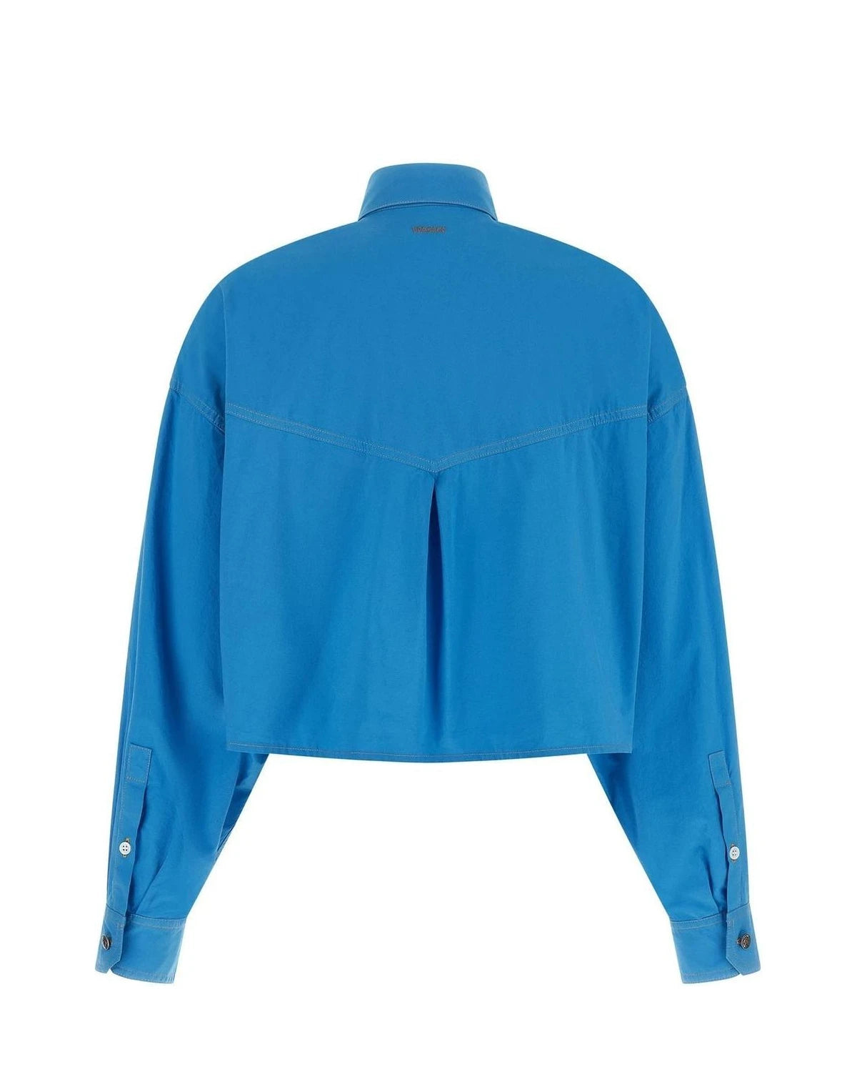 Versace Dress Shirt in blue, Cotton — view 2