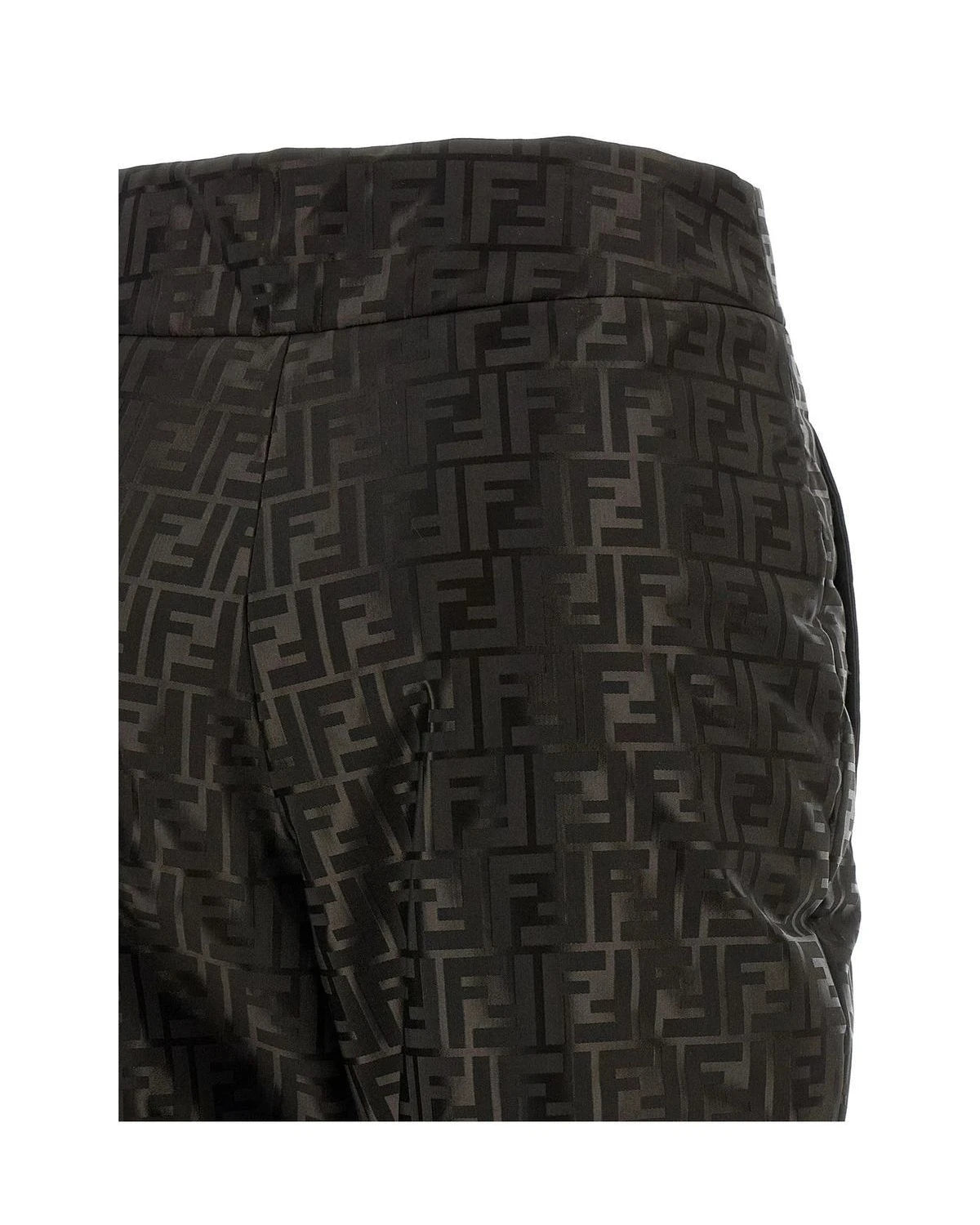 Fendi Trouser in brown, Cotton — view 4