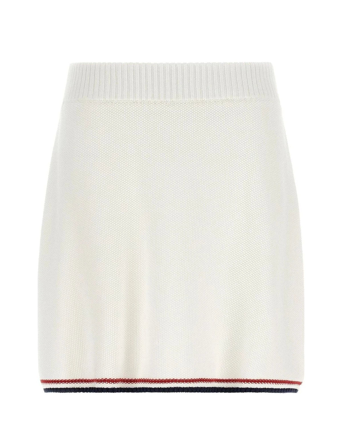 Brunello Cucinelli Skirt in white, Cotton