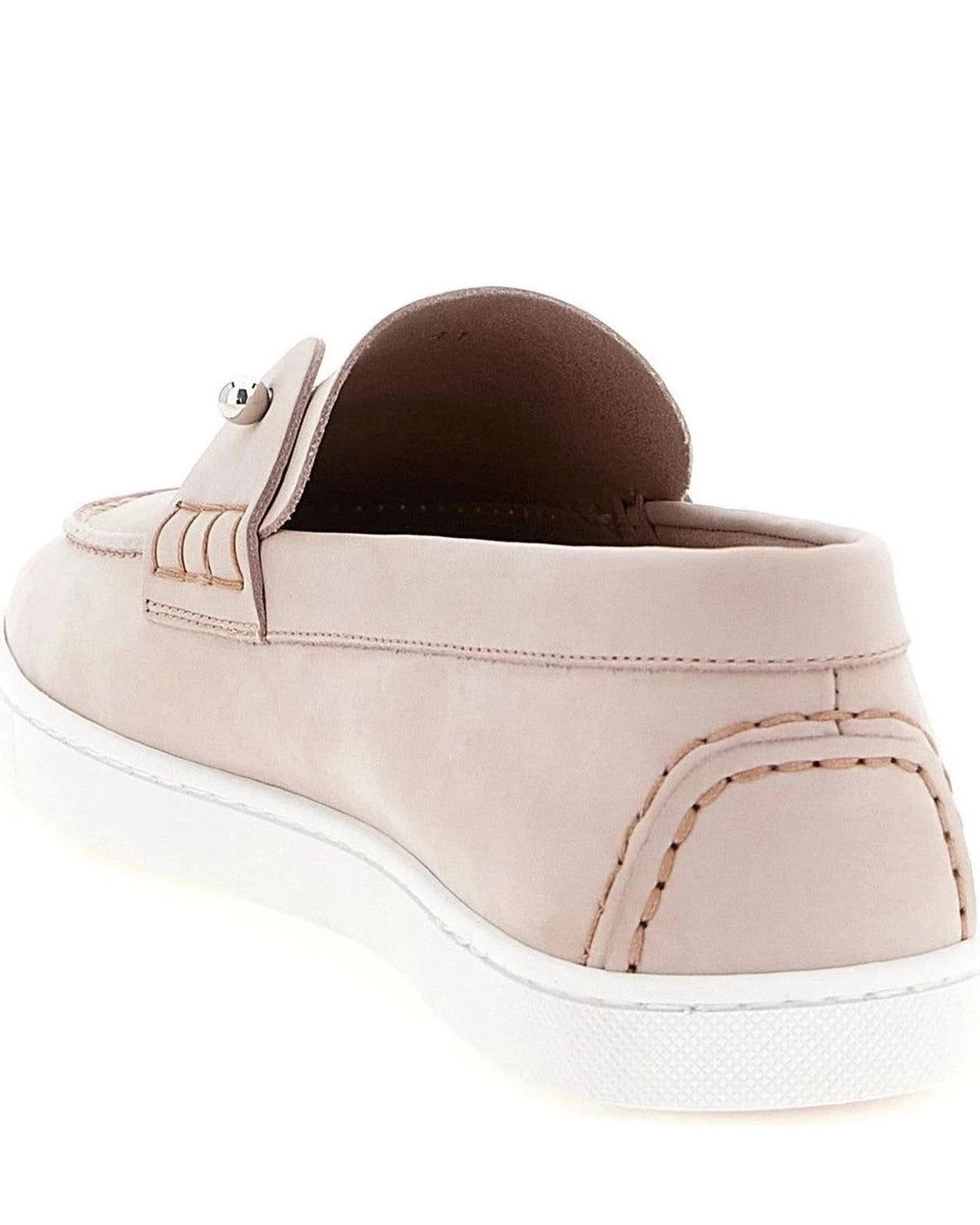 Christian Louboutin Loafers in pink, Calfskin Leather — view 3