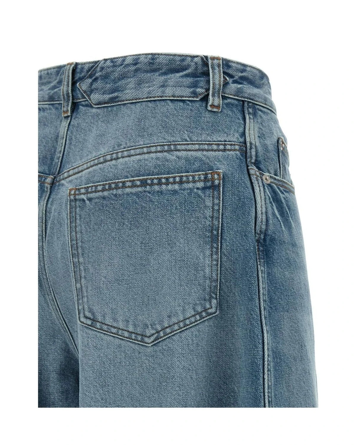 Jacquemus Jean in blue, Cotton — view 4