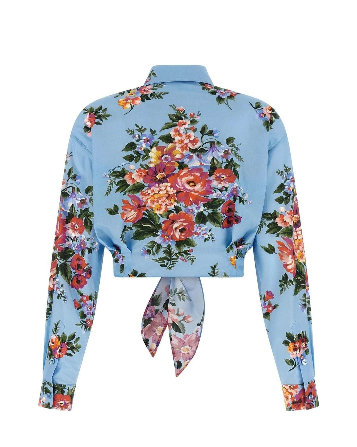 Dolce & Gabbana Blouse in blue, Cotton — view 2