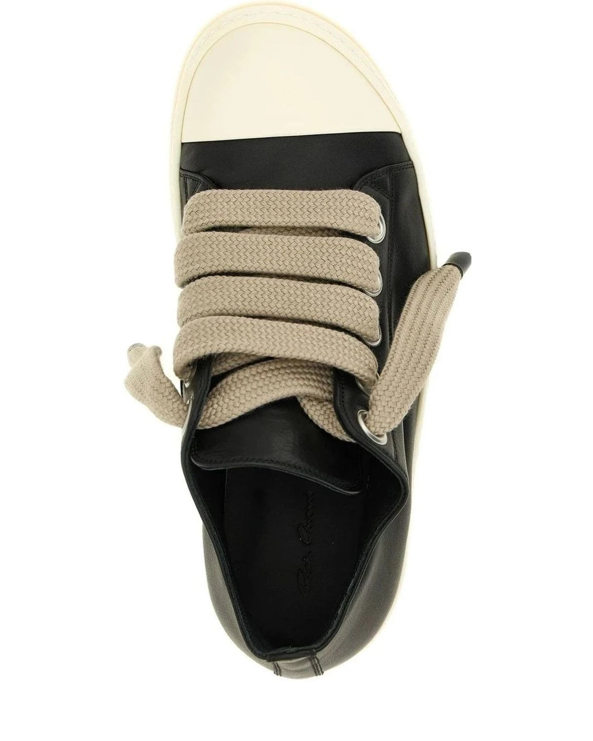Rick Owens Sneakers in black, Calfskin Leather โ view 4